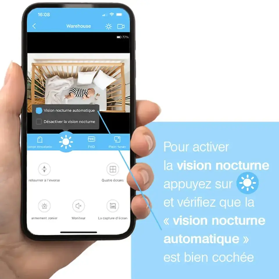 Instructions pour utiliser l'application HIDVCAM