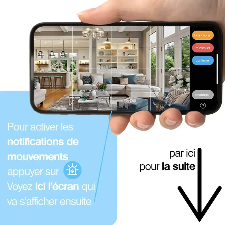 Instructions pour utiliser l'application HIDVCAM